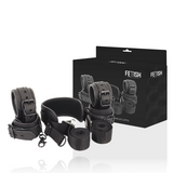 Fetisch Submissive - Masterposition Med 4 Neoprenfodrade Handbojor