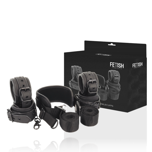 Fetisch Submissive - Masterposition Med 4 Neoprenfodrade Handbojor