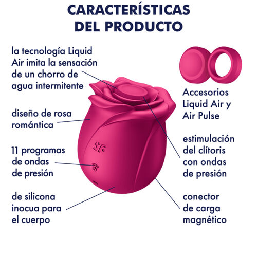 Satisfyer - Air Pulse Pro 2 Klassisk Blomvibrator