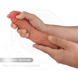 Cock Miller - Hyperrealistisk Dildo Med Sugkoppa Och Stöt Med Fjärrkontroll 21,5 Cm