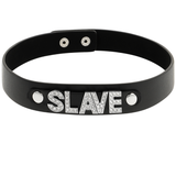 COQUETTE CHIC DESIRE - Slave Vegansk Läderchoker