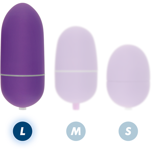 Online - Remote Control Vibrating Egg L Purple