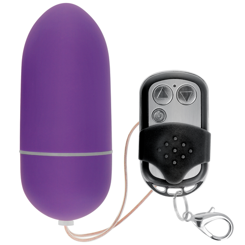 Online - Remote Control Vibrating Egg L Purple