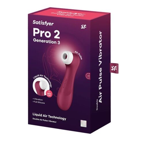 Satisfyer - Pro 2 Generation 3 Flytande Luftteknik