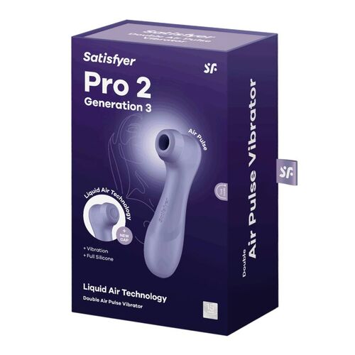 Satisfyer - Pro 2 Generation 3 Flytande Luftteknik