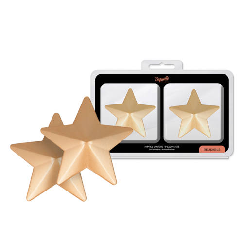 Coquette Chic Desire - Nipple Cover Gyllene Stjärnor