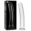 Nebula Series By Ibiza - Model 9 Dildo Borosilicate Glass Clear 15.5 Cm -O- 2.5 Cm