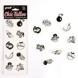 Secret Play - Set Of 10 Spicy Collection Temporary Tattoos