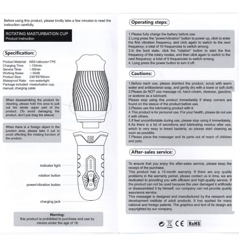 Armony - Belucci Oral Masturbatorvibrator Vit