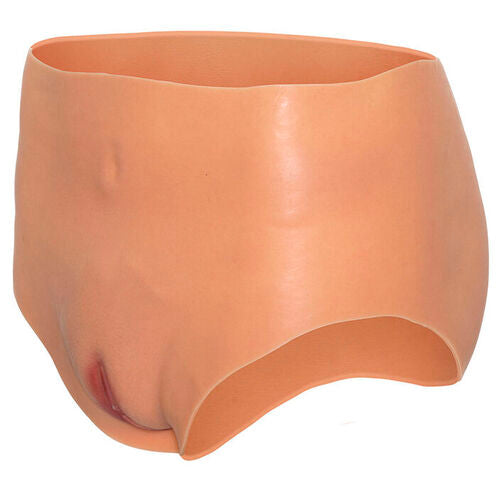 Hidden Desire - Alter Ego Open Vagina Brief High Waist Flesh