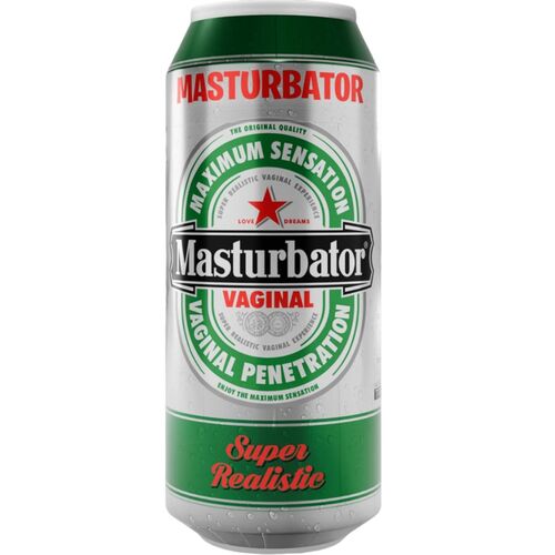 Alive - Male Masturbator Vagina Beer Can