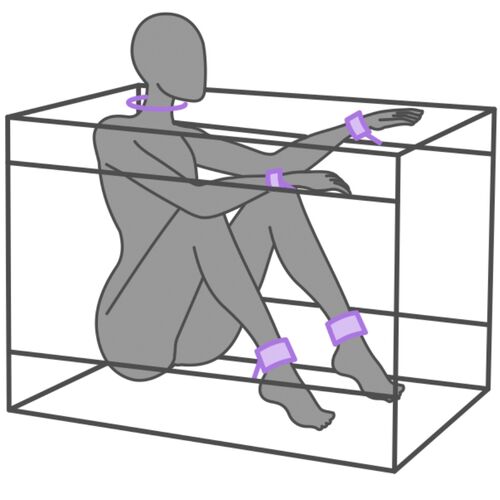 Secret Dome - Kink Club La Niche Cabin Purple