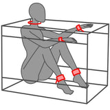 Secret Dome - Kink Club La Niche Cabin Black & Red