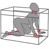 Secret Dome - Kink Club La Niche Cabin Black & Red