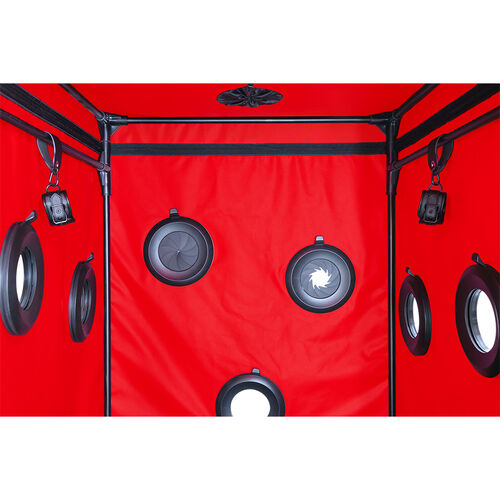 Secret Dome - Kink Club Cabin Scandale Black & Red
