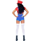 Leg Avenue - Sexy Costume Mario Bros Red/Blue S