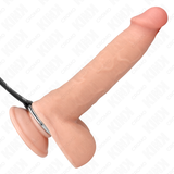 Kink - Metal Penis Ring With Chain And Adjustable Nipple Clamps