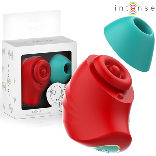 Intense - Donnie Clitoral Stimulator Red/Green