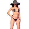Chilirose - Cr 4840 Micro Bikini Black S/M