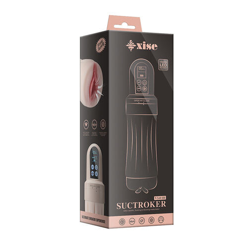 Xise - Suctroker V3.0 Iii Vaginamaurbator Med Vibration