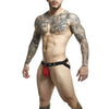 Mob - Dngeon Red Jockstrap With Chains One Size