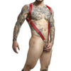 Mob - Dngeon Red Straight Back Harness One Size