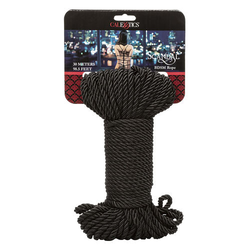 Calexotics - Scandal Black Bdsm Rope 30 M