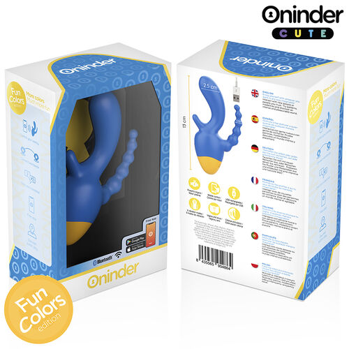 Oninder Cute - Love 3 Some Triple Vibrator - Free Worldwide App