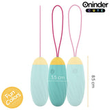 Oninder Cute - Love Pleasure Vibro-Rotating Silicone Gem Egg - Free Worldwide App