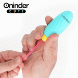 Oninder Cute - Love Pleasure Vibro-Rotating Silicone Gem Egg - Free Worldwide App