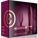 Climaximum - Desire Kit Twisted Vibrator + Analplugg