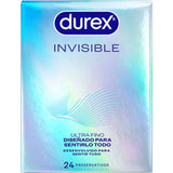 Durex - Ultra Thin Invisible Kondomer 24 Units