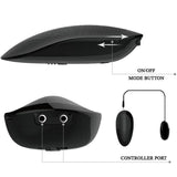 CRAZY BULL - Vattenhudig Vaginamasturbator Med Vibrerande Kula