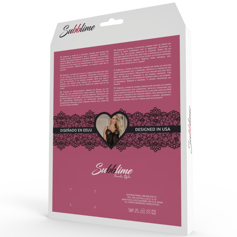 Subblime - Fetisch Klänning Med Öppet Bröst