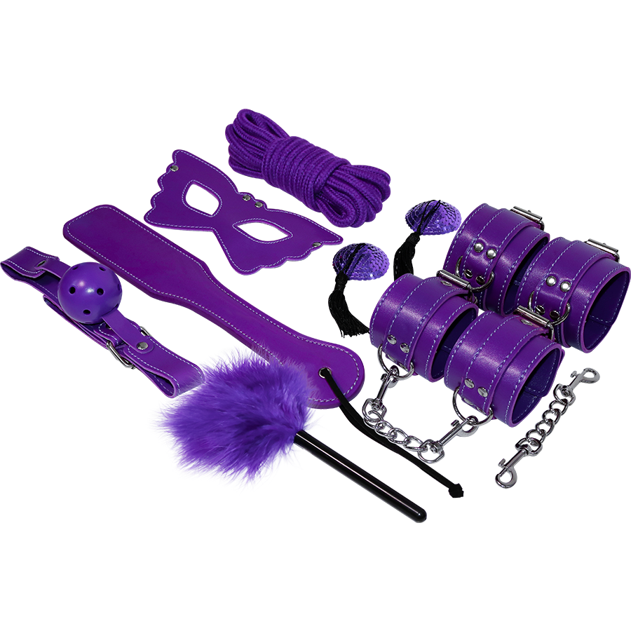 EXPERIENCE - Bdsm Fetish Kit Lila Serie