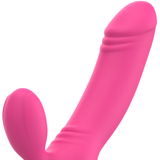 Ohmama - Bix Dubbel Stimuleringsvibrator Julutgåva Rosa