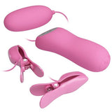 Pretty Love - Tweezers With Vibration And Pink Eletroshock