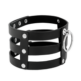 Coquette Chic Desire - Veganskt Läder Choker