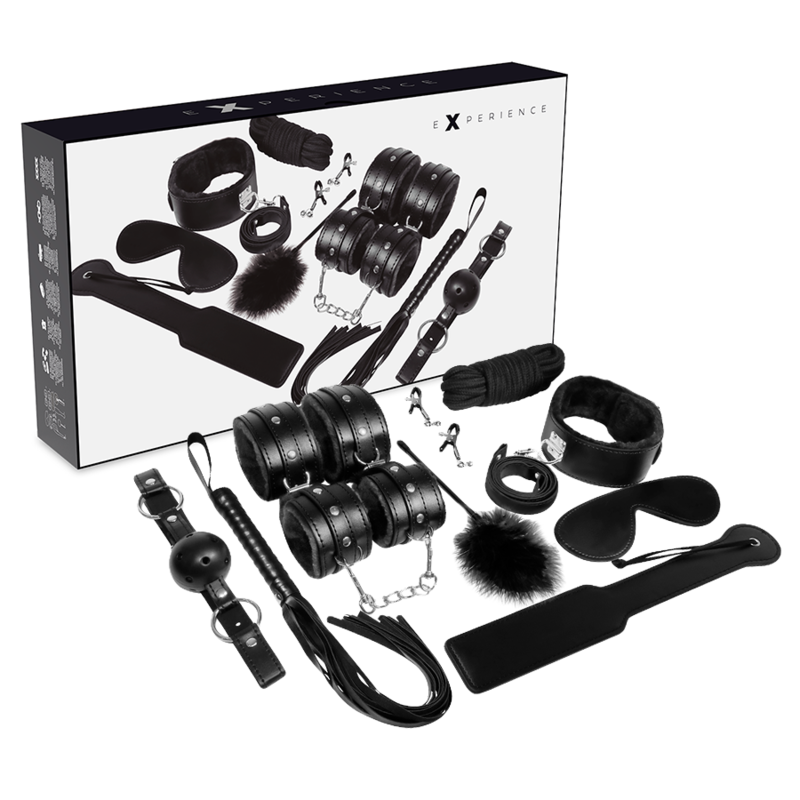 EXPERIENCE - Bdsm Fetish Kit Svart Serie