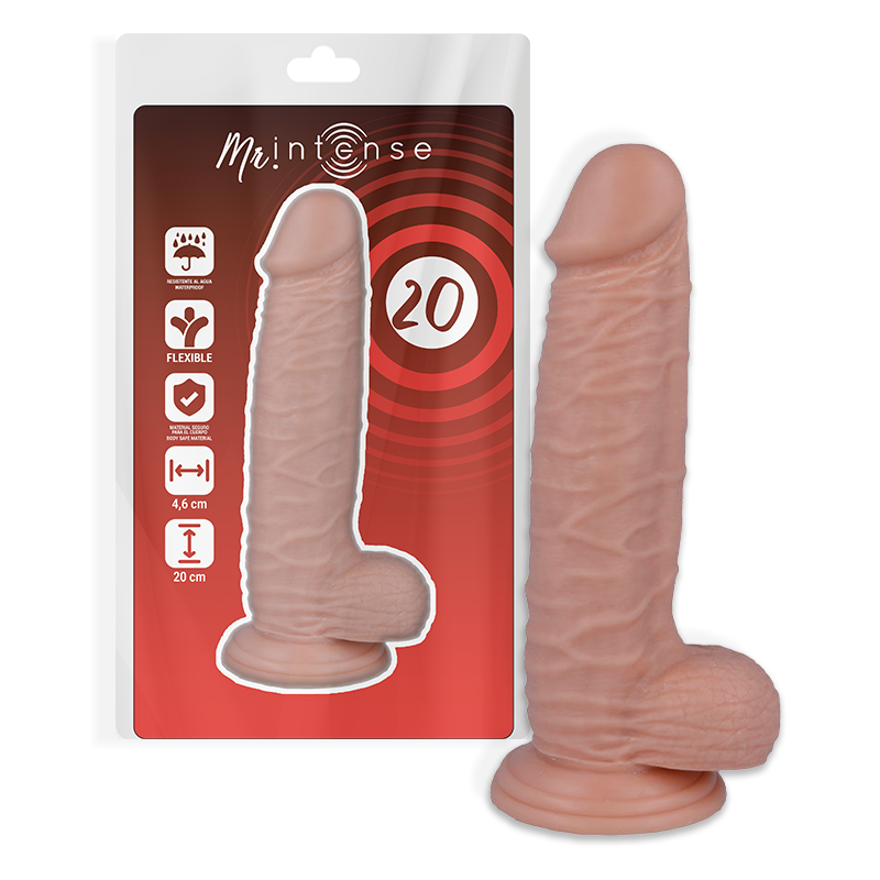 MR INTENSE - 20 Realistisk Kuk 20 Cm -O- 4,6 Cm