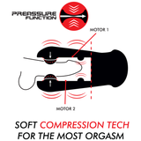 JAMYJOB - Jango Kompressions- Och Vibrationsmasturbator