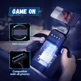 Game Cup - Stötande Vibrationsmasturbator Med Värmefunktion Och Mobilstöd - Svart