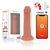 Oninder - Small Bogotá Vibrator Dildo 9 Speeds Natural 17.5 Cm -O- 4 Cm - Free App