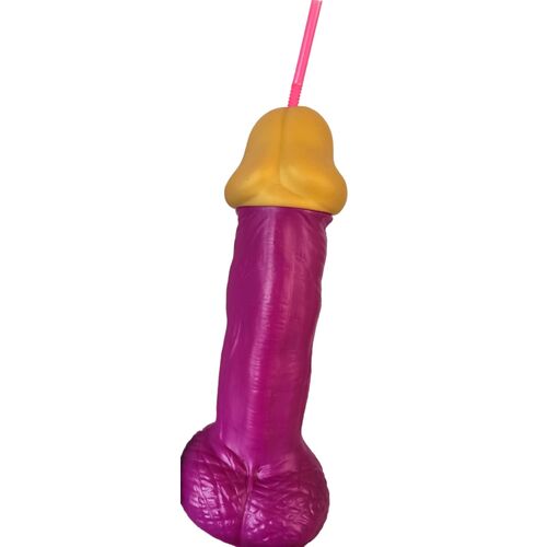 Diablo Picante - Fuchsia Plast Penisglas