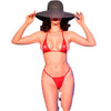 Chilirose - Cr 4840 Micro Bikini Red S/M