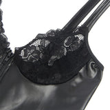 Subblime - 957568 Leather Zip Dress Black