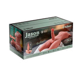 Xise - Jason Halvkropp Realistisk Manlig Torso Med Stök Och Vibration 55 Cm