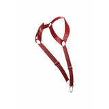 Mob - Dngeon Red Straight Back Harness One Size