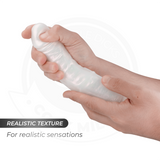 Cock Miller - Dildo With Suction Cup, Lights And Vibration With Remote Control White 20.5 Cm